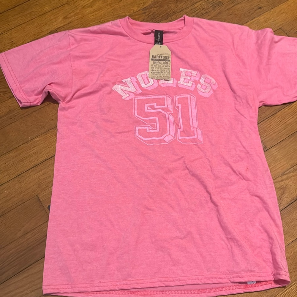 Pink FSU Noles shirt